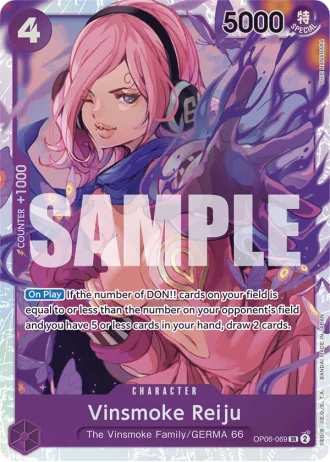 Vinsmoke Reiju (OP06-069) (Reprint) — One Piece The Best (PRB01)