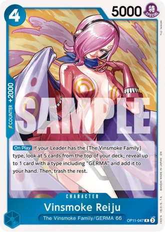 Vinsmoke Reiju (OP11-047) — A Fist of Divine Speed (OP11)