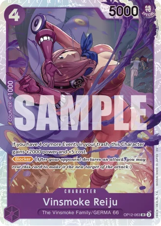 Vinsmoke Reiju (OP12-063) — Legacy of the Master (OP12)