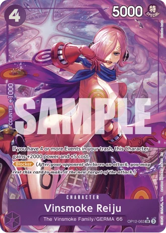 Vinsmoke Reiju (OP12-063) (Alternative Art) — Legacy of the Master (OP12)