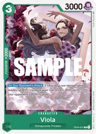 Viola (OP04-021) — Kingdoms of Intrigue (OP04)
