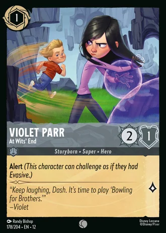 Violet Parr - At Wits' End #178/257 — Wilds Unknown
