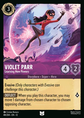 Violet Parr - Learning New Powers #48/257 — Wilds Unknown