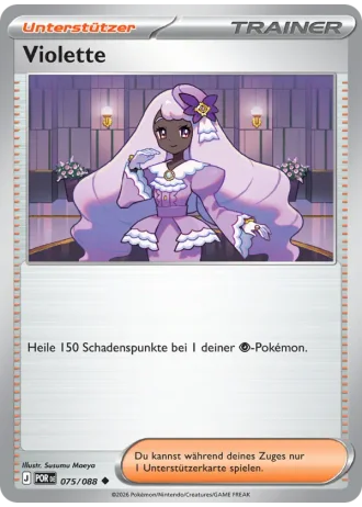 Violette #075/88 — Optimale Ordnung