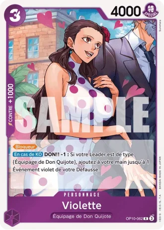 Violette (OP10-062) — Sang Royal (OP10)