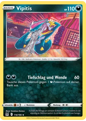 Vipitis #116/196 — Verlorener Ursprung