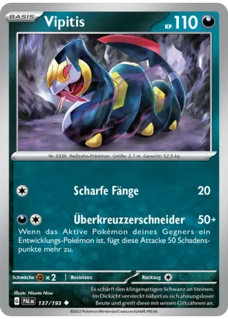 Vipitis #137/193 — Entwicklungen in Paldea