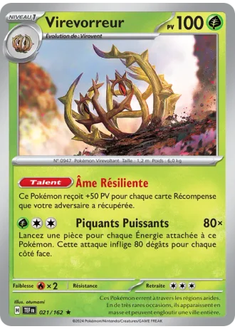 Virevorreur #021/162 — Forces Temporelles