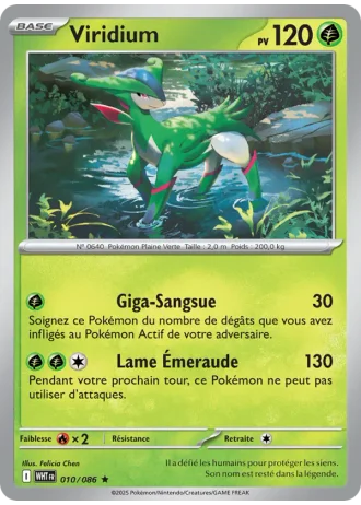 Viridium #010/86 — Flamme Blanche