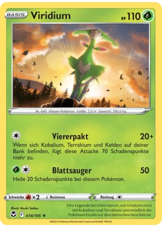 Viridium #014/195 — Silberne Sturmwinde