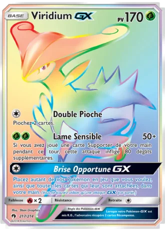 Viridium GX #217/214 — Tonnerre Perdu