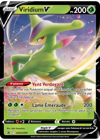 Viridium V SWSH295 — Épée & Bouclier Promos