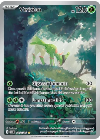 Virizion #095 — Fuoco Bianco