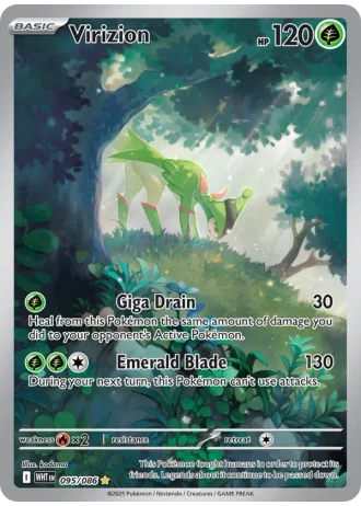 Virizion #095/86 — White Flare
