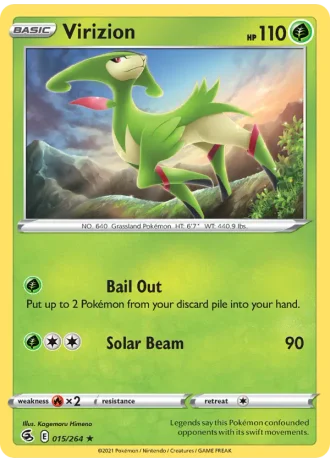 Virizion #15 — Fusion Strike