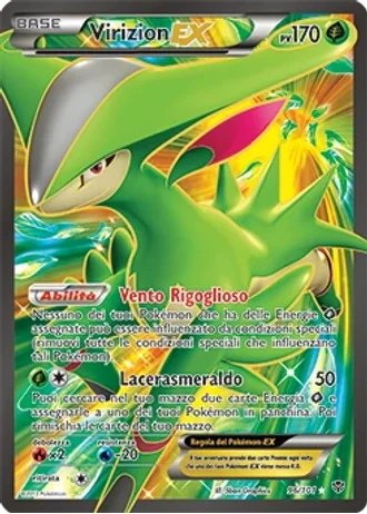 Virizion EX #96/101 — Esplosione Plasma