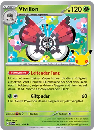 Vivillon #008/128 — 30 Jahre