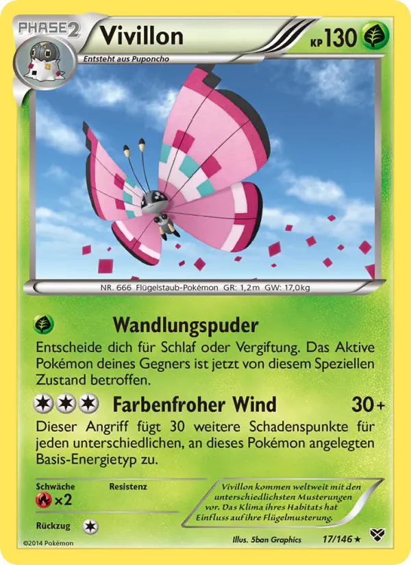 Vivillon #17 — XY