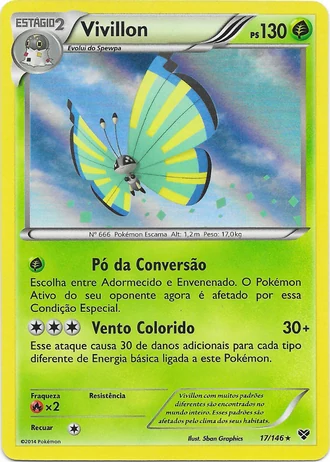 Vivillon (Savanna Pattern) #17 — XY