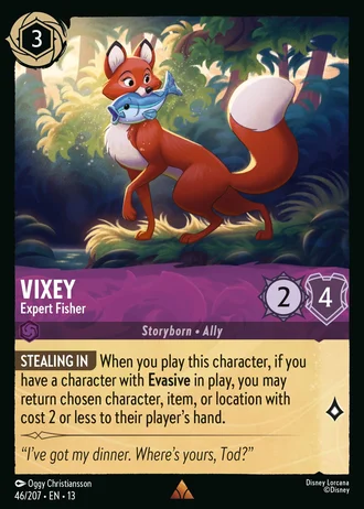 Vixey - Expert Fisher #46/261 — Attack of the Vine!