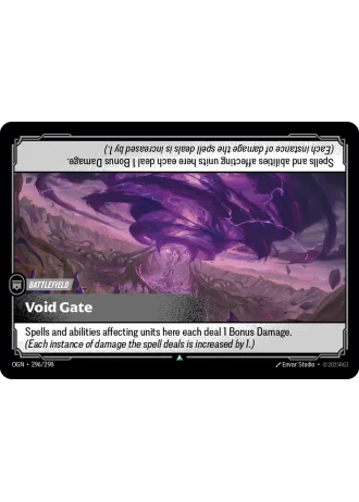 Void Gate #296/298 — Origins