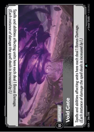 Void Gate (Oversized) #296/298 — Promotional Cards
