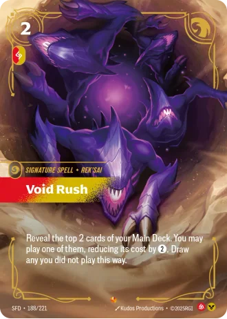 Void Rush #188/221 — Spiritforged