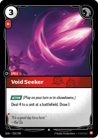 Void Seeker #024/298 — Origins