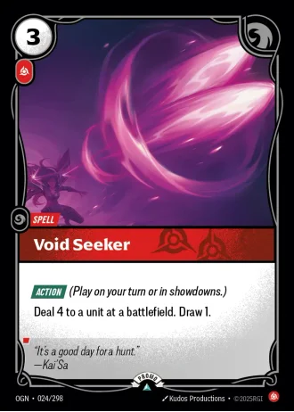 Void Seeker #024/298 — Organized Play Promos