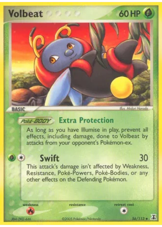 Volbeat #56/113 — EX Specie Delta