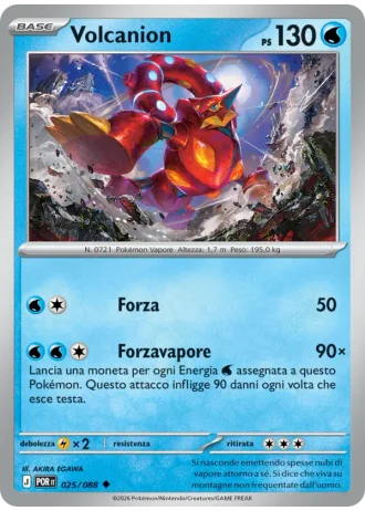 Volcanion #025/88 — Equilibrio Perfetto