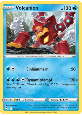 Volcanion #25/72 — Glänzendes Schicksal
