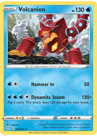 Volcanion #25/72 — Shining Fates