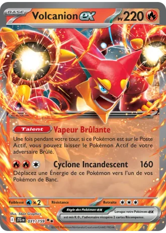 Volcanion ex #031/159 — Aventures Ensemble