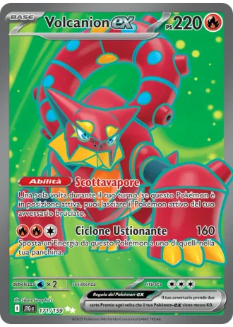 Volcanion ex #171 — Avventure Insieme