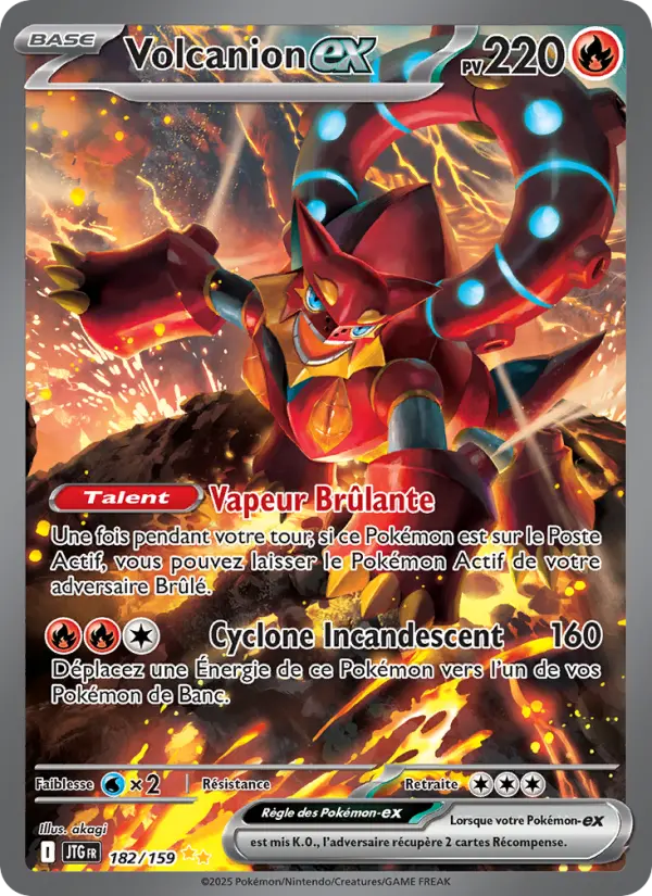 Volcanion ex #182 — Aventures Ensemble