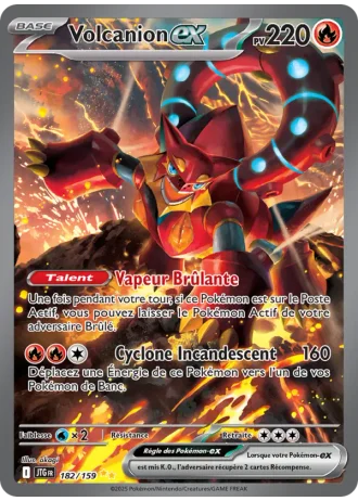 Volcanion ex #182/159 — Aventures Ensemble
