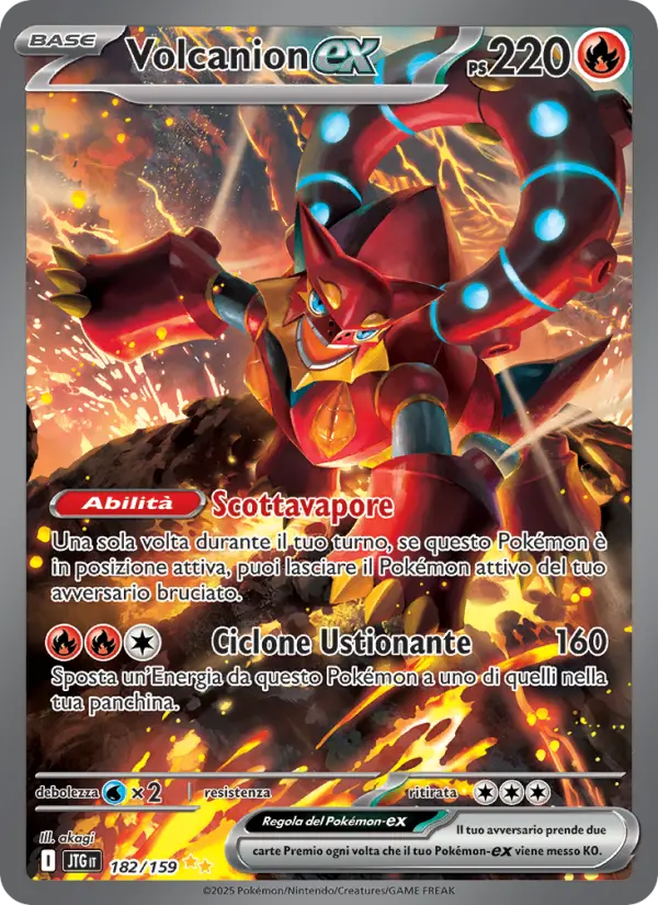 Volcanion ex #182 — Avventure Insieme