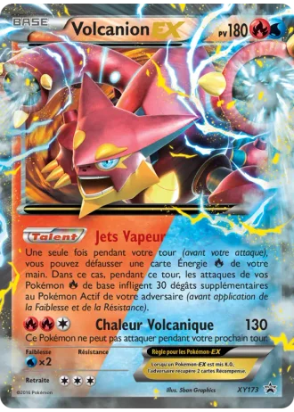 Volcanion EX XY173 — XY Promos