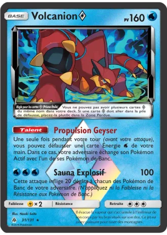 Volcanion Prism Star #31/131 — Lumière Interdite