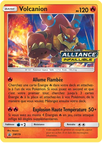 Volcanion SM179 — Soleil & Lune Promos