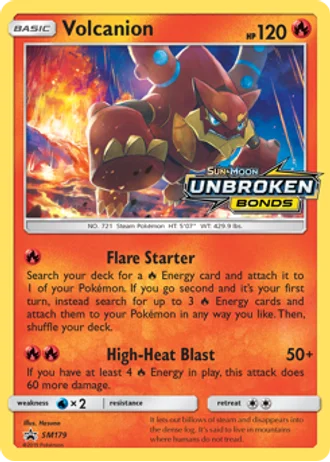 Volcanion SM179 — Sun & Moon Promos