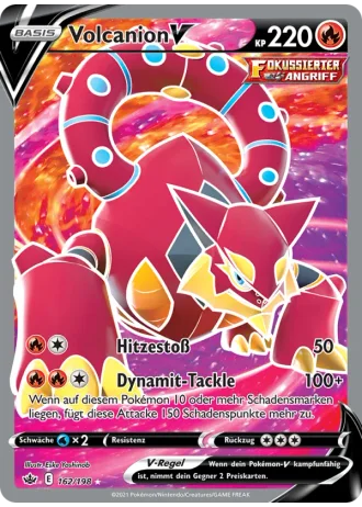 Volcanion V #162/198 — Schaurige Herrschaft