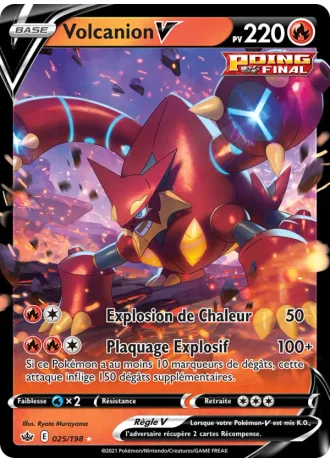 Volcanion V #25/198 — Règne de Glace
