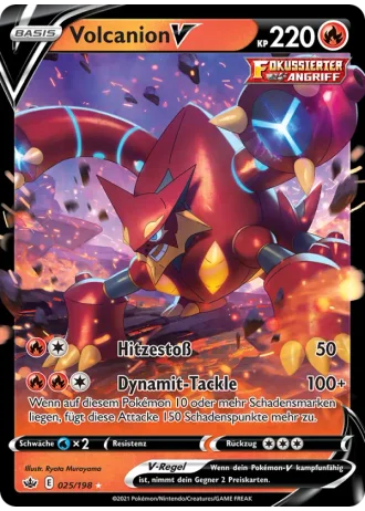 Volcanion V #25/198 — Schaurige Herrschaft