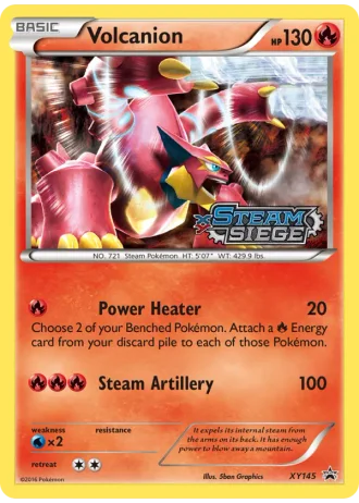 Volcanion XY145 — XY Promos