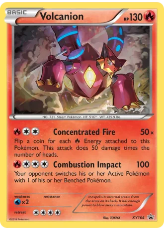 Volcanion XY164 — XY Promos