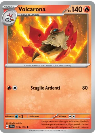 Volcarona #029 — Avventure Insieme