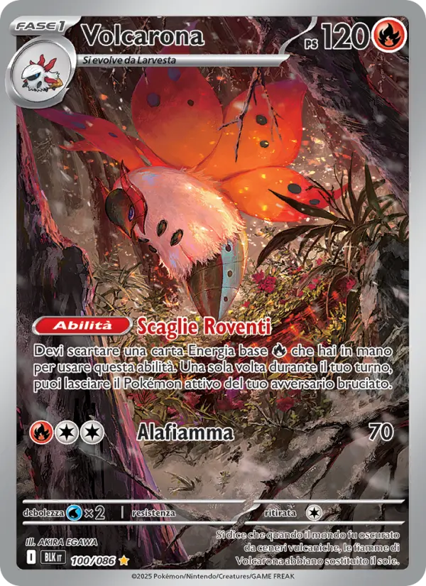 Volcarona #100 — Luce Nera