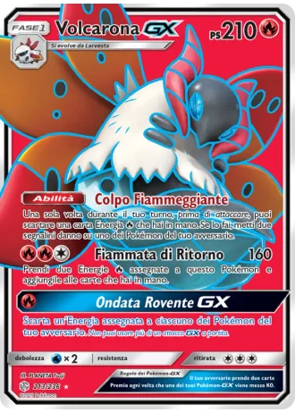 Volcarona GX #213 — Eclissi Cosmica